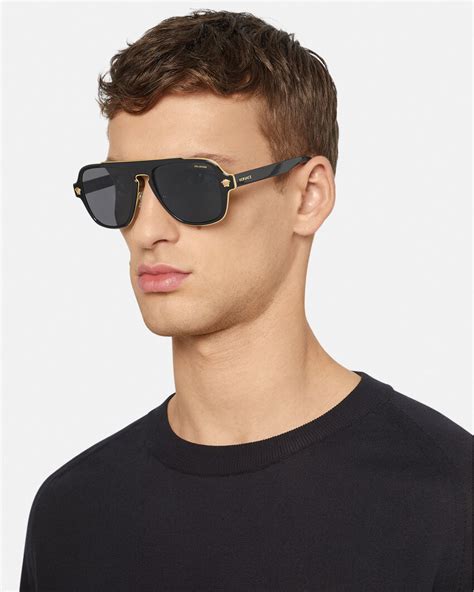 versace medusa charm 2199|Medusa Retro Charm Sunglasses Black .